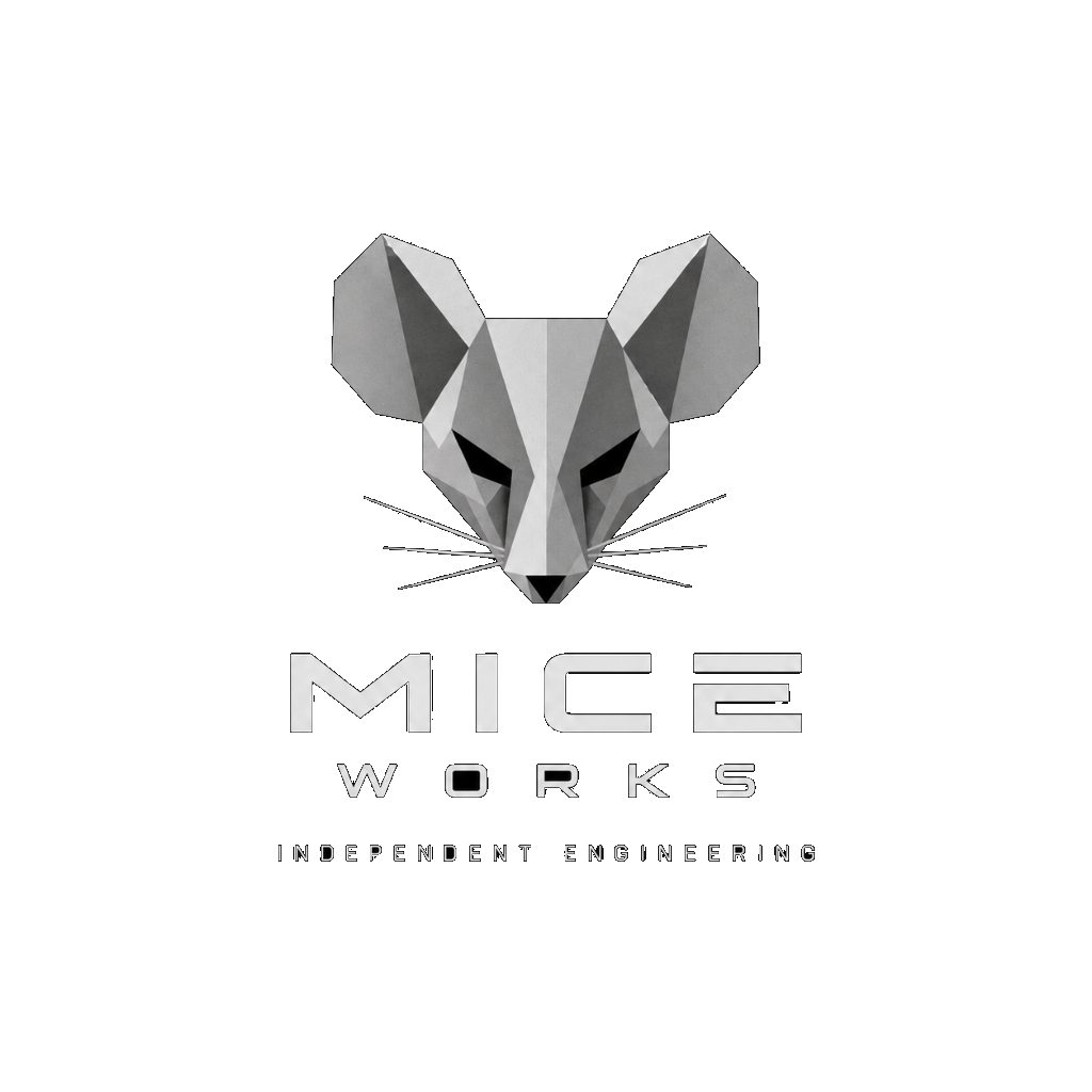 Official Mice Works — Independent Engineering Logo